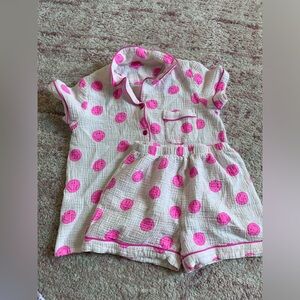 Smiley face Pajama set